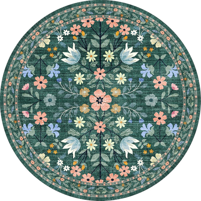 Washable Rugs Living Room Non Slip Floor
