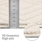 Washable Rugs Living Room Non-Slip Large Fluffy