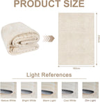 Washable Rugs Living Room Non-Slip Large Fluffy