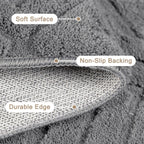 Washable Rugs Living Room Non-Slip Large Fluffy