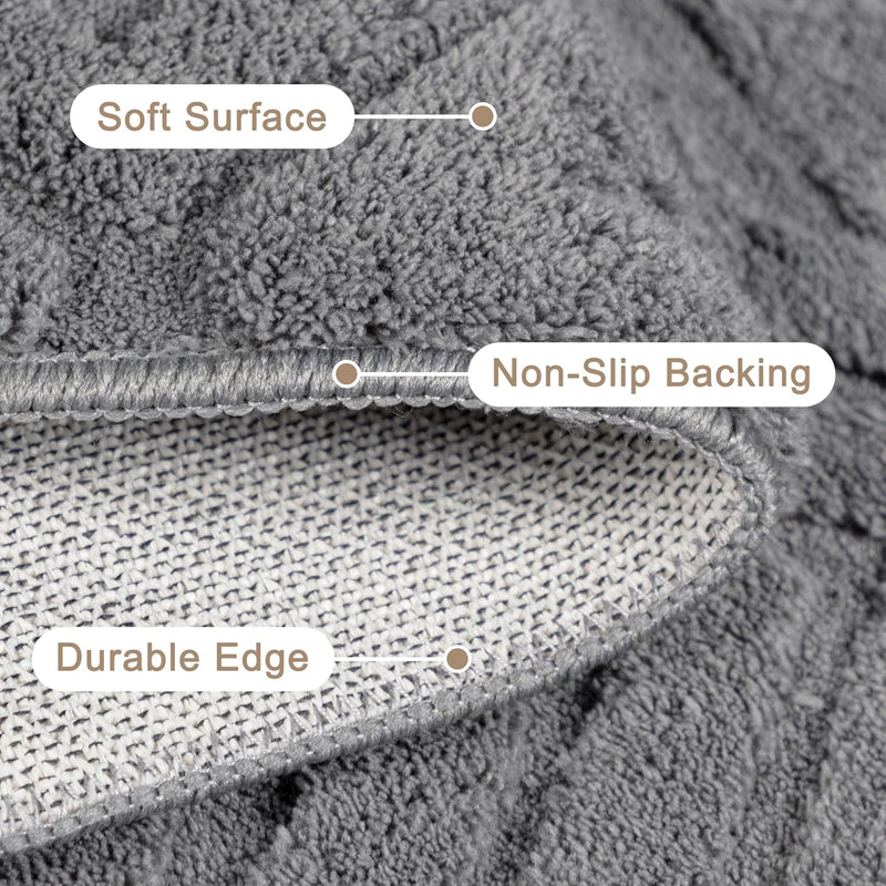 Washable Rugs Living Room Non-Slip Large Fluffy