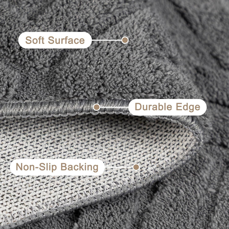Washable Rugs Living Room Non-Slip Large Fluffy