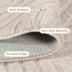 Washable Rugs Living Room Non-Slip Large Fluffy