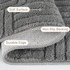 Washable Rugs Living Room Non-Slip Large Fluffy