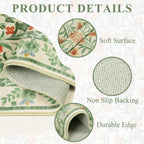 Washable Rugs Living Room Rug for Bedroom