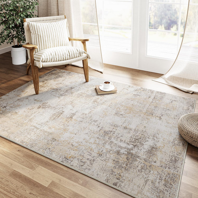 Washable Rugs Living Room Rug Large Carpet