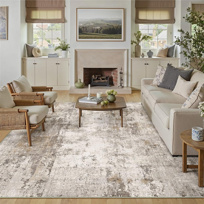 Washable Rugs Living Room Rug Large Carpet