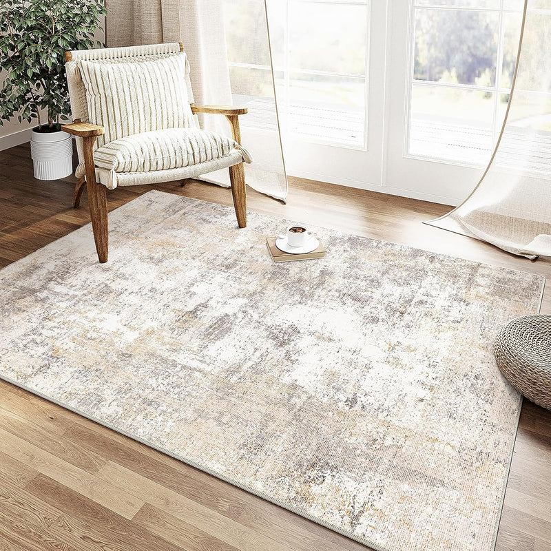 Washable Rugs Living Room Rug Large Carpet