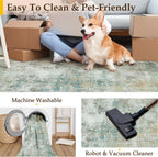 Washable Rugs Living Room Rug Large Carpet