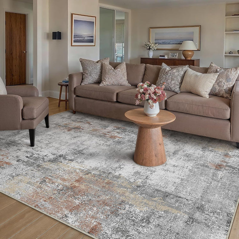 Washable Rugs Living Room Rug Large Carpet