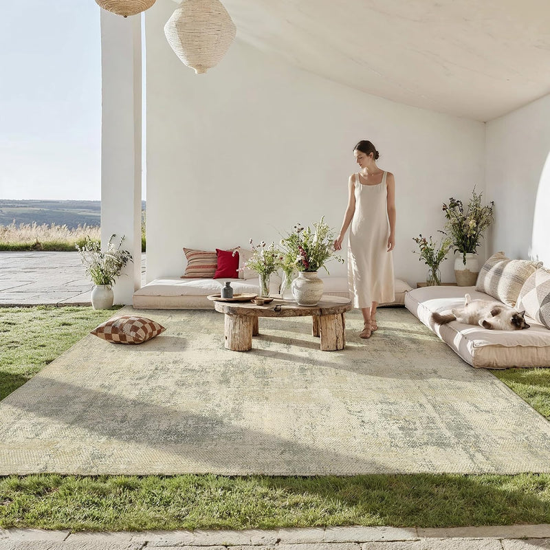 Washable Rugs Living Room Rug Large Carpet