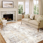 Washable Rugs Living Room Rug Large Carpet