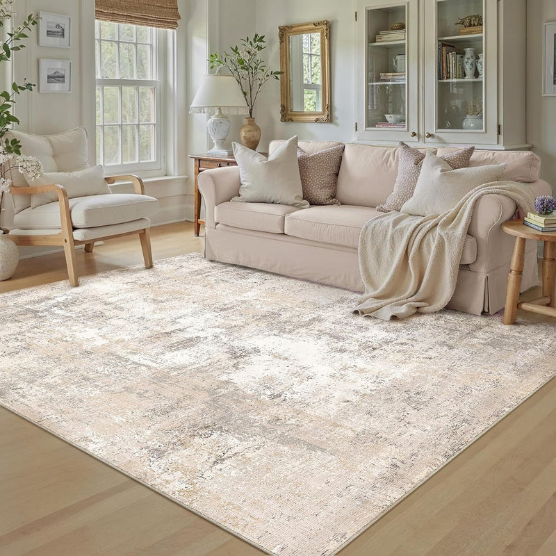 Washable Rugs Living Room Rug Large Carpet