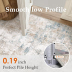 Washable Rugs Living Room Rug Large Carpet