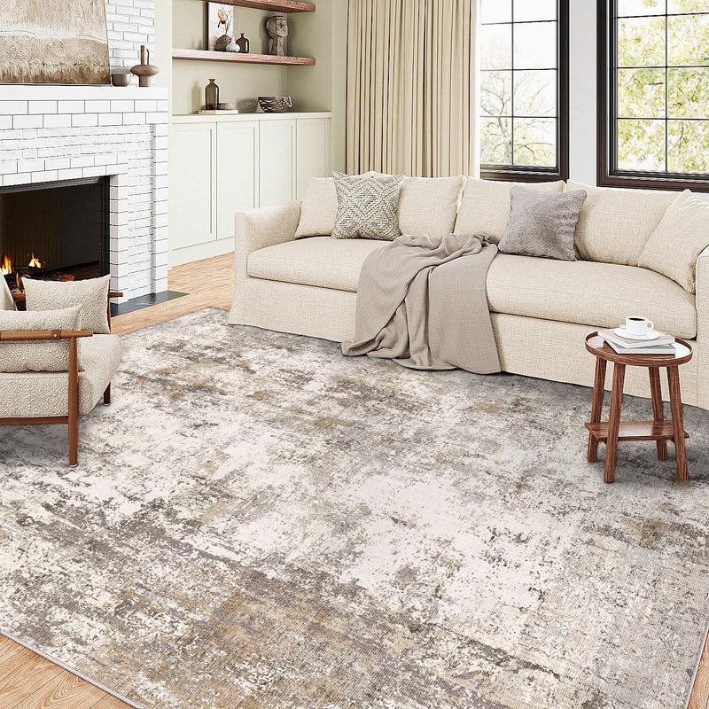 Washable Rugs Living Room Rug Large Carpet