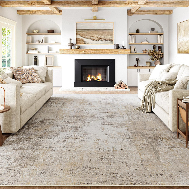Washable Rugs Living Room Rug Non Slip
