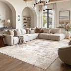 Washable Rugs Living Room Rug Non Slip