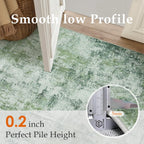 Washable Rugs Living Room Rug Non Slip