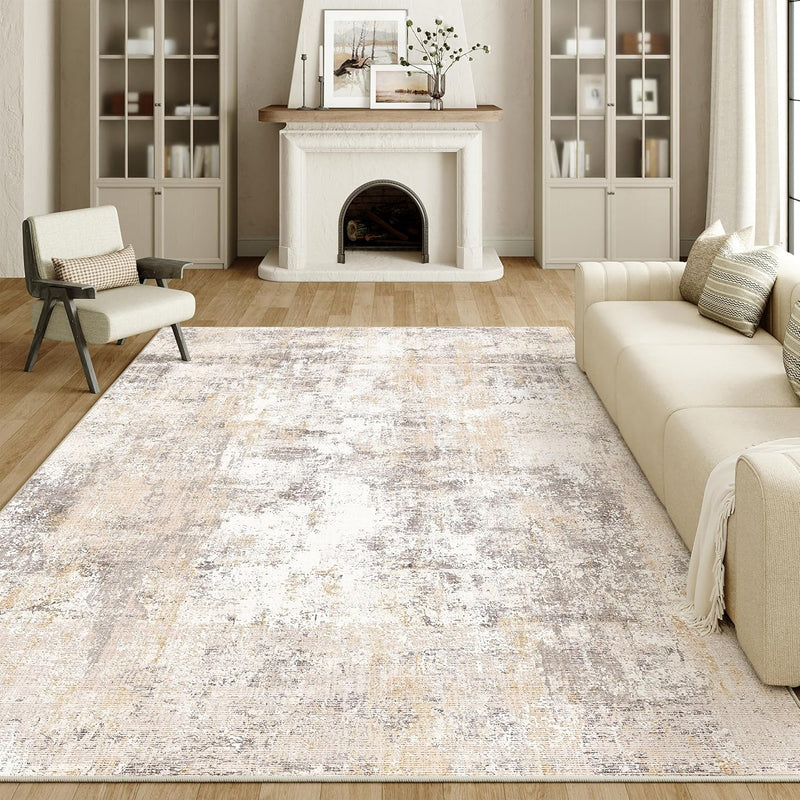 Washable Rugs Living Room Rug Non Slip