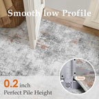 Washable Rugs Living Room Rug Non Slip