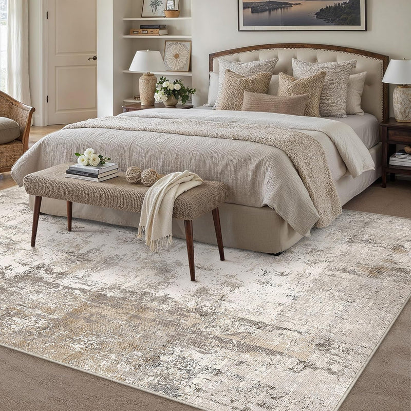 Washable Rugs Living Room Rug Non Slip
