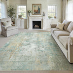 Washable Rugs Living Room Rug Non Slip