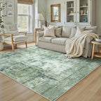 Washable Rugs Living Room Rug Non Slip