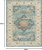 Washable Rugs Living Room Short Pile Area Rug