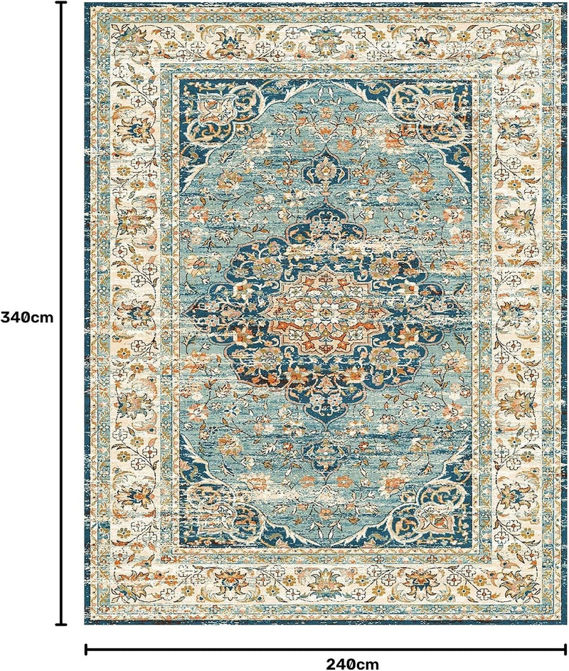 Washable Rugs Living Room Short Pile Area Rug