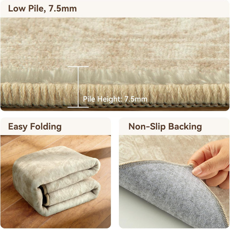 Area Rugs Living Room Washable Rug