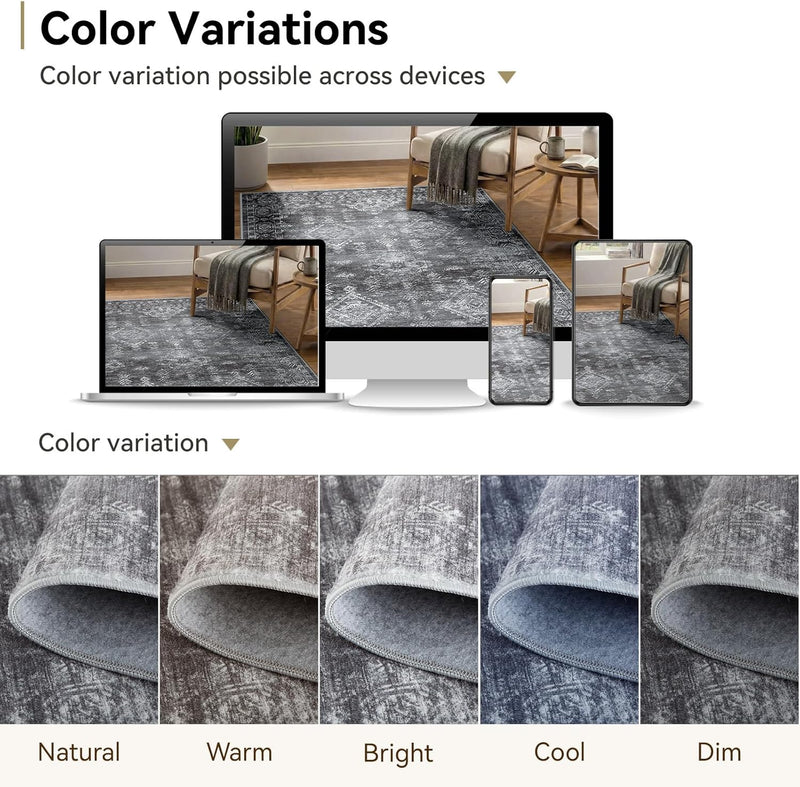 Area Rugs Living Room Washable Rug