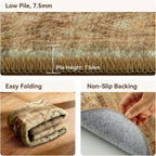 Washable Rugs Living Room Soft Short Pile