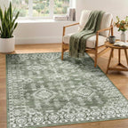 Washable Rugs Living Room Soft Short Pile
