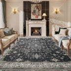 Washable Rugs Living Room Vintage Rug Boho