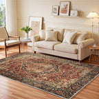 Washable Rugs Living Room Vintage Rug Boho
