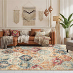 Washable Rugs Living Room Vintage Rug Boho
