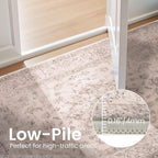 Washable Rugs Living Room Vintage Rug Boho