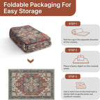 Washable Rugs Living Room Vintage Rug Boho