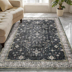 Washable Rugs Living Room Vintage Rug Boho