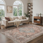 Washable Rugs Living Room Vintage Rug Boho