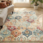 Washable Rugs Living Room Vintage Rug Boho