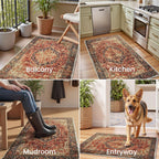 Washable Rugs Living Room Vintage Rug Boho
