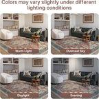 Washable Rugs Living Room Vintage Rug Boho