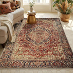 Washable Rugs Living Room Vintage Rug Boho
