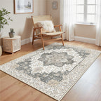 Washable Rugs Living Room Vintage Rug Boho