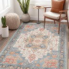 Washable Rugs Living Room Vintage Rug Boho