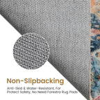 Washable Rugs Living Room Vintage Rug Boho