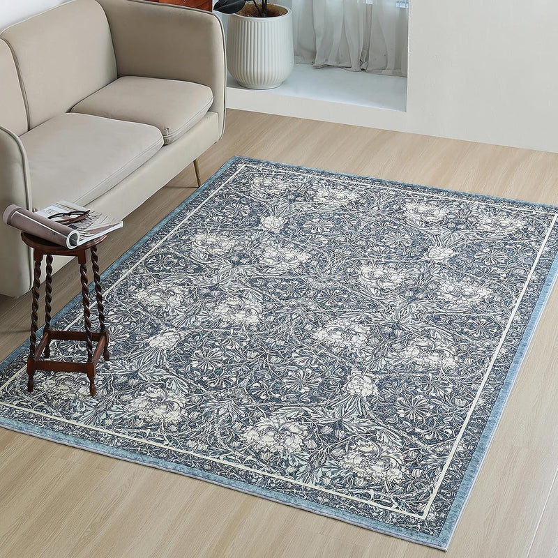 Washable Rugs Living Room William Morris Strawberry
