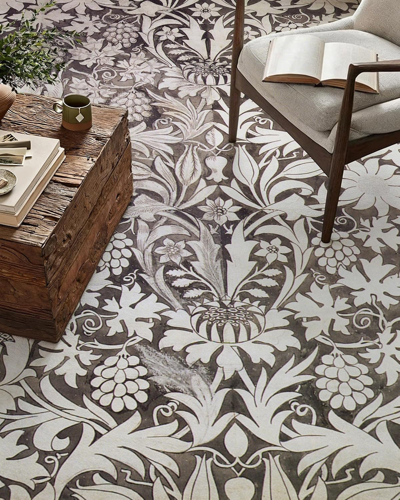 Washable Rugs Living Room William Morris Strawberry