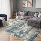 Slate Blue & Taupe